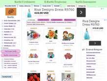 Tablet Screenshot of kartki.net.pl